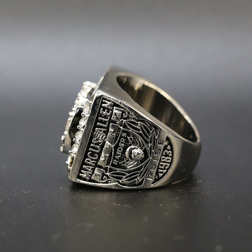 Oakland Vegas Raiders Championship Ring 1983 Super Bowl Ring Fan Edition - Picture 2 of 3